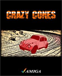 Box cover for Crazy Cones on the Commodore Amiga.