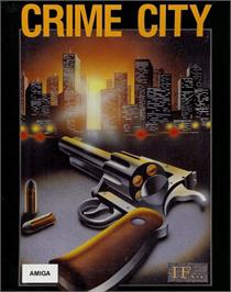 Box cover for Crime City on the Commodore Amiga.