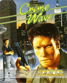 Box cover for Crime Wave on the Commodore Amiga.