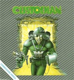 Box cover for Custodian on the Commodore Amiga.