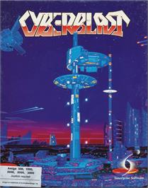 Box cover for Cyberblast on the Commodore Amiga.
