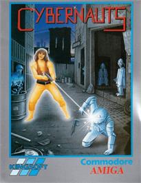 Box cover for Cybernauts on the Commodore Amiga.