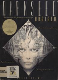 Box cover for Dark Seed on the Commodore Amiga.