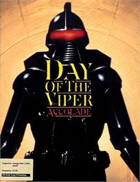 Box cover for Day of the Viper on the Commodore Amiga.