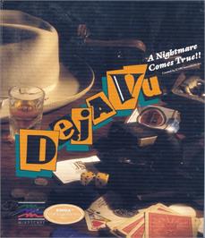 Box cover for Deja Vu - A Nightmare Comes True!! on the Commodore Amiga.