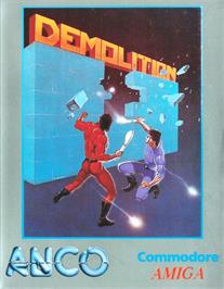 Box cover for Demolition on the Commodore Amiga.