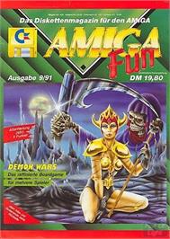 Box cover for Demon Wars on the Commodore Amiga.