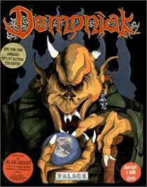 Box cover for Demoniak on the Commodore Amiga.