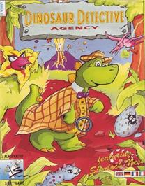 Box cover for Dinosaur Detective Agency on the Commodore Amiga.