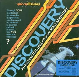 Box cover for Discovery (microillusions) on the Commodore Amiga.