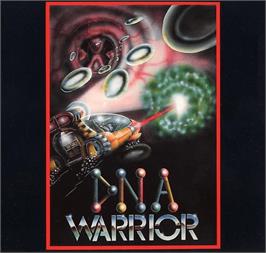 Box cover for Dna Warrior on the Commodore Amiga.