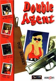 Box cover for Double Agent on the Commodore Amiga.