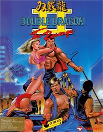 Box cover for Double Dragon 2 - The Revenge on the Commodore Amiga.