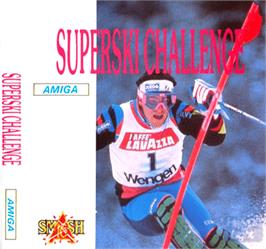 Box cover for Downhill Challenge on the Commodore Amiga.