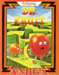 Box cover for Dr. Fruit on the Commodore Amiga.