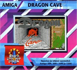 Box cover for Dragon Cave on the Commodore Amiga.