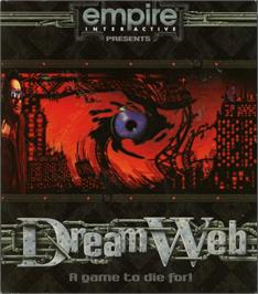 Box cover for DreamWeb on the Commodore Amiga.