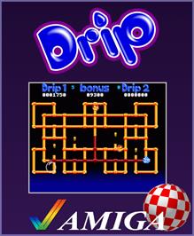 Box cover for Drip on the Commodore Amiga.