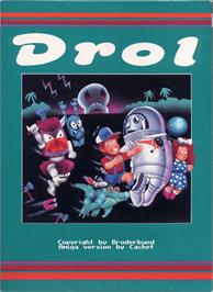 Box cover for Drol on the Commodore Amiga.