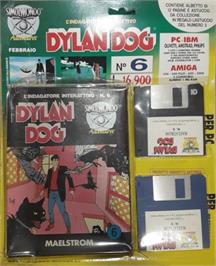 Box cover for Dylan Dog 6 - Maelstrom on the Commodore Amiga.