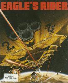Box cover for Eagle's Rider on the Commodore Amiga.