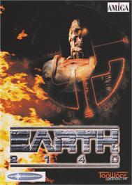 Box cover for Earth 2140: Mission Pack on the Commodore Amiga.