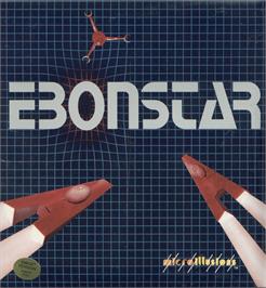 Box cover for Ebonstar on the Commodore Amiga.