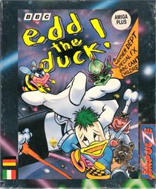 Box cover for Edd The Duck! on the Commodore Amiga.