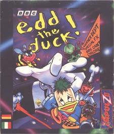 Box cover for Edd the Duck on the Commodore Amiga.