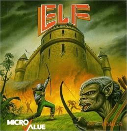Box cover for Elf (ocean) on the Commodore Amiga.