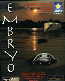 Box cover for Embryo on the Commodore Amiga.