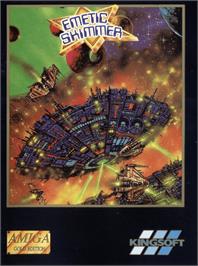Box cover for Emetic Skimmer on the Commodore Amiga.