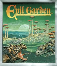 Box cover for Evil Garden on the Commodore Amiga.