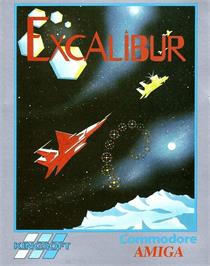 Box cover for Excalibur on the Commodore Amiga.
