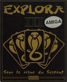 Box cover for Explora 3 - Sous Le Signe Du Serpent on the Commodore Amiga.
