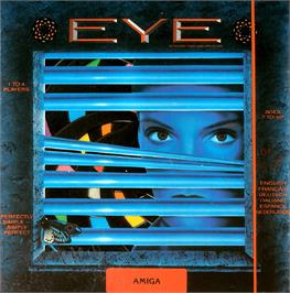 Box cover for Eye on the Commodore Amiga.