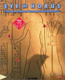 Box cover for Eye Of Horus on the Commodore Amiga.