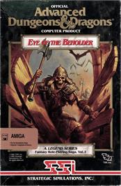 Box cover for Eye Of The Beholder on the Commodore Amiga.