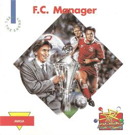 Box cover for F.c. Manager on the Commodore Amiga.
