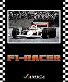 Box cover for F1-racer on the Commodore Amiga.