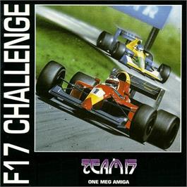 Box cover for F17 Challenge on the Commodore Amiga.