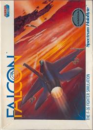Box cover for Falcon on the Commodore Amiga.