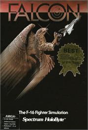 Box cover for Falcon on the Commodore Amiga.
