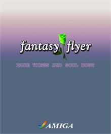 Box cover for Fantasy Flyer on the Commodore Amiga.