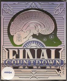 Box cover for Final Countdown on the Commodore Amiga.