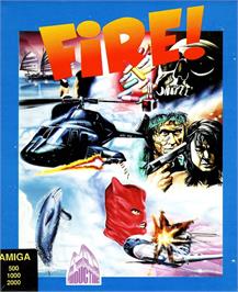 Box cover for Fire! on the Commodore Amiga.