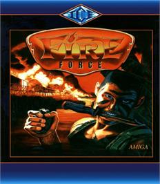 Box cover for Fire Force on the Commodore Amiga.