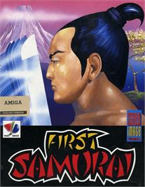 Box cover for First Samurai on the Commodore Amiga.