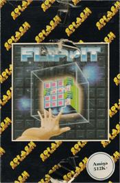 Box cover for Flippit on the Commodore Amiga.