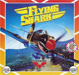 Box cover for Flying Shark on the Commodore Amiga.